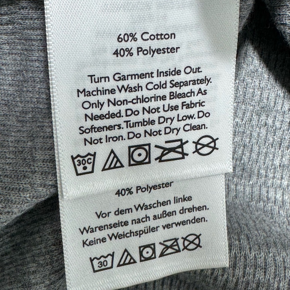 NWT Eddie Bauer Gray Pullover Top Women’s Cotton Blend Long Sleeve Size S - Picture 10 of 10